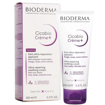 Krem odżywiający do twarzy BIoderma Cicabio+ ultra-naprawiający 100 ml