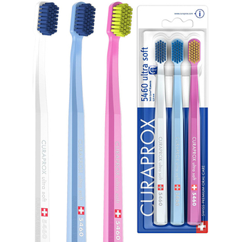 3x Szczoteczka manualna CURAPROX CS 5460 Ultra Soft trójpak